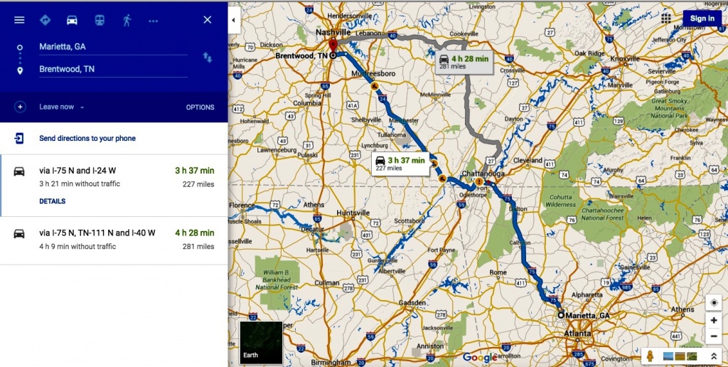 1:15 Marietta>Brentwood