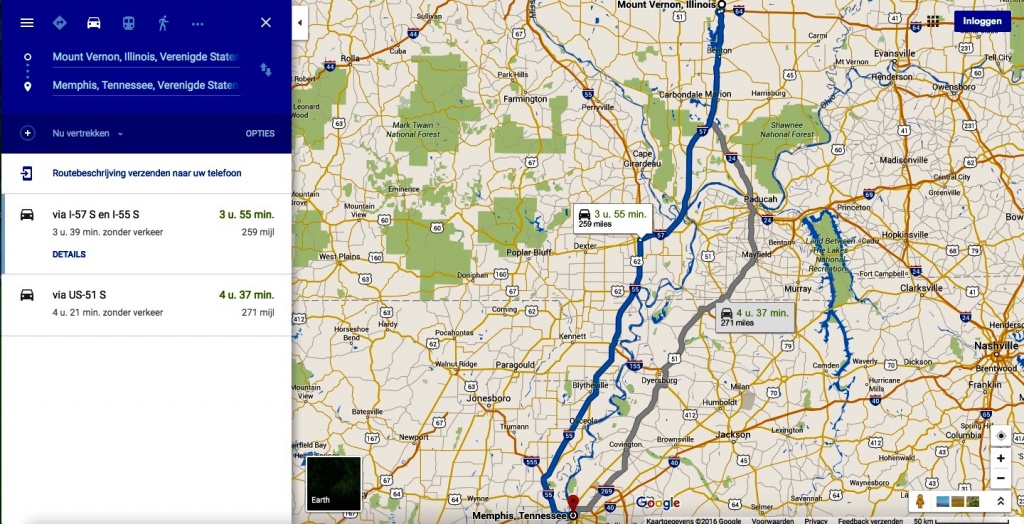 Mt.Vernon to Memphis