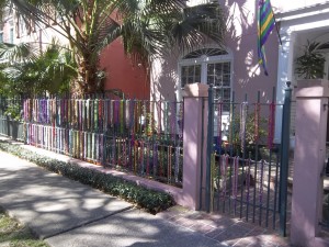 beads on the gates