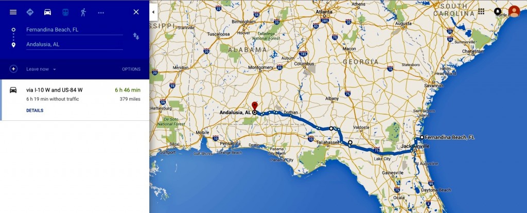 3:13-Fernandina beach to andalusia