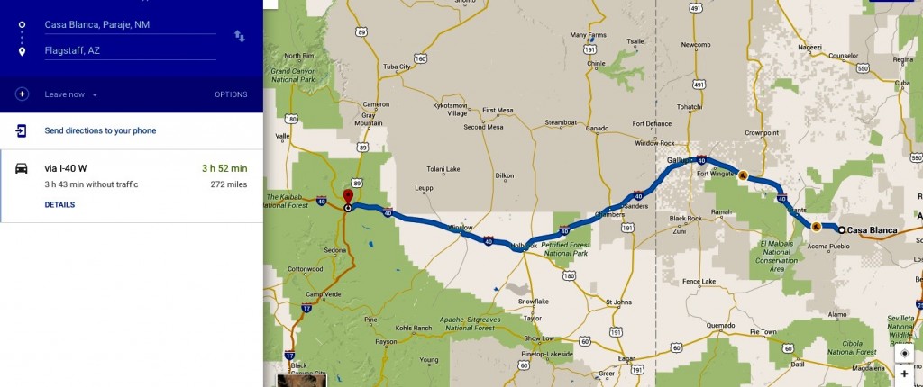 Casa Blanca>Flagstaff