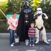 Liam with Star Wars Liam with Star Wars