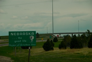 Entering Nebraska