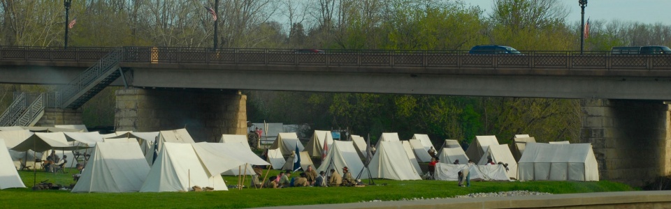 Ulysses Grant reenactment