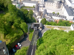 Salzburg's Funicular to the Castle