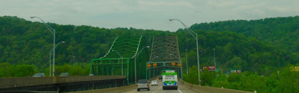 Coming into Charleston WV