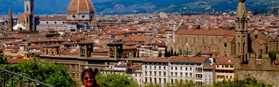 overlooking florence