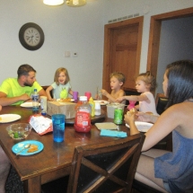 david, jeabet and the kids